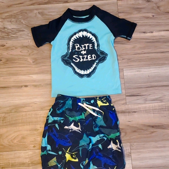 The Children's Place Other - The Children's Place shark swim set